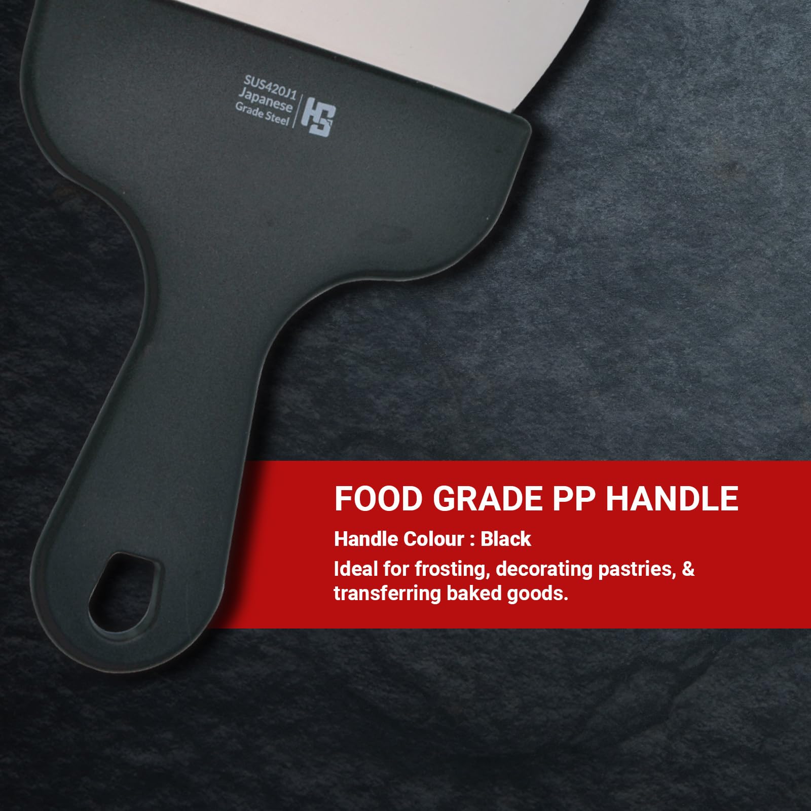 Professional Chocolate Scraper - Stainless Steel -5 Professional Chocolate Scraper - Stainless Steel -5