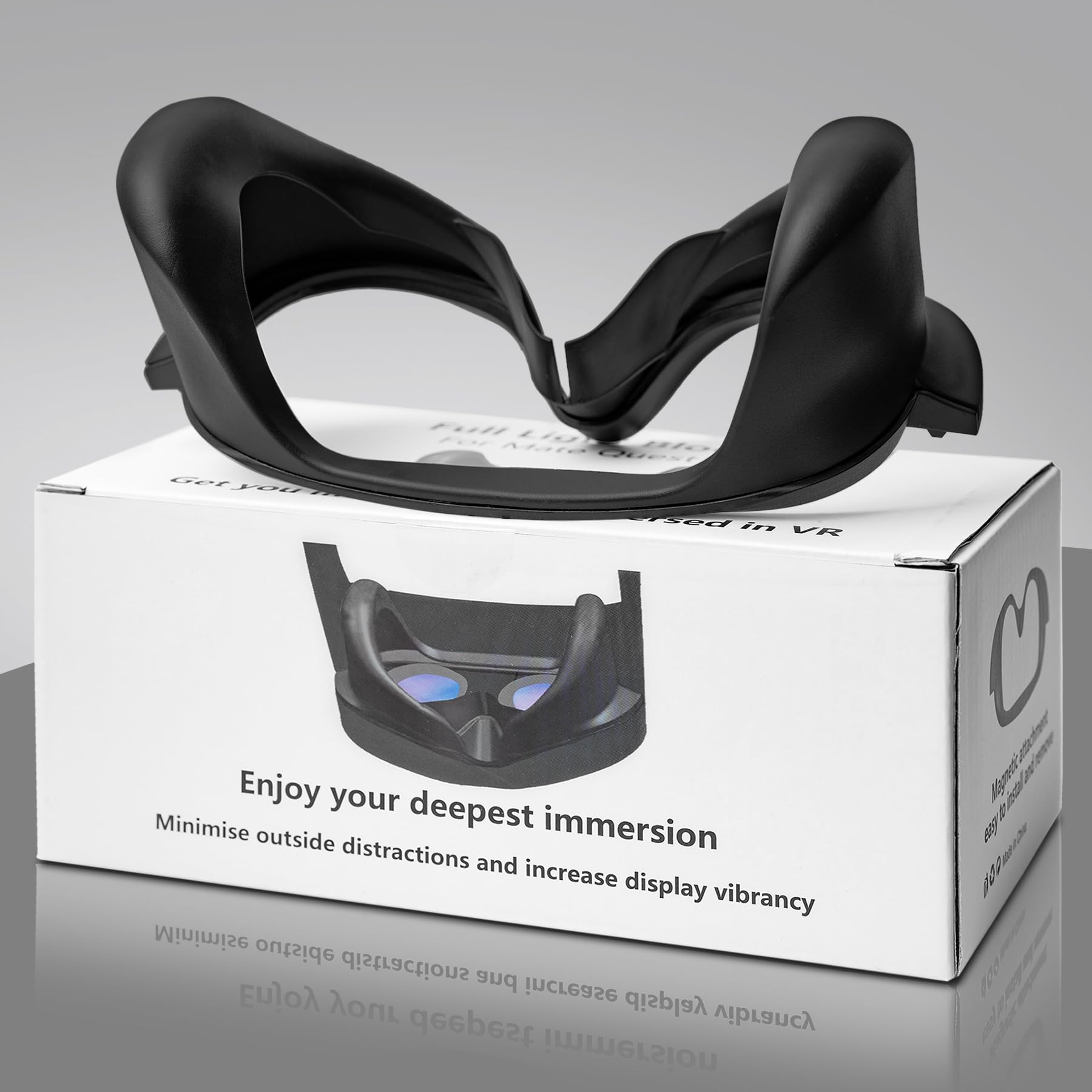 美品  quest pro 遮光ブロッカー付き Amazon.com: for Quest Pro Full Light Blocker,Silicone Facial