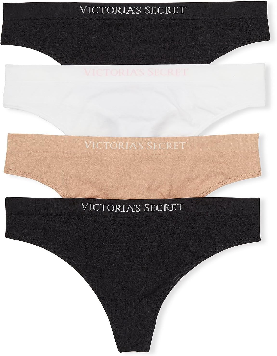 Women's Seamless Thong Panties, Underwear Pack