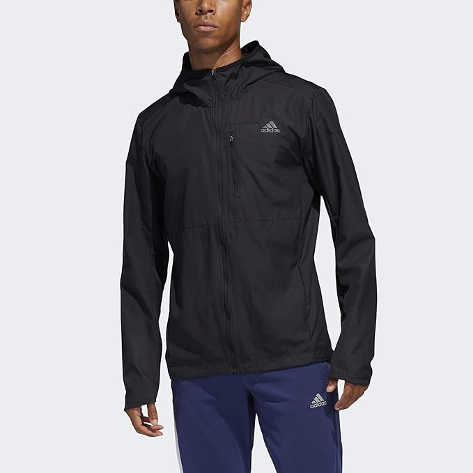 adidas response hooded wind jacket