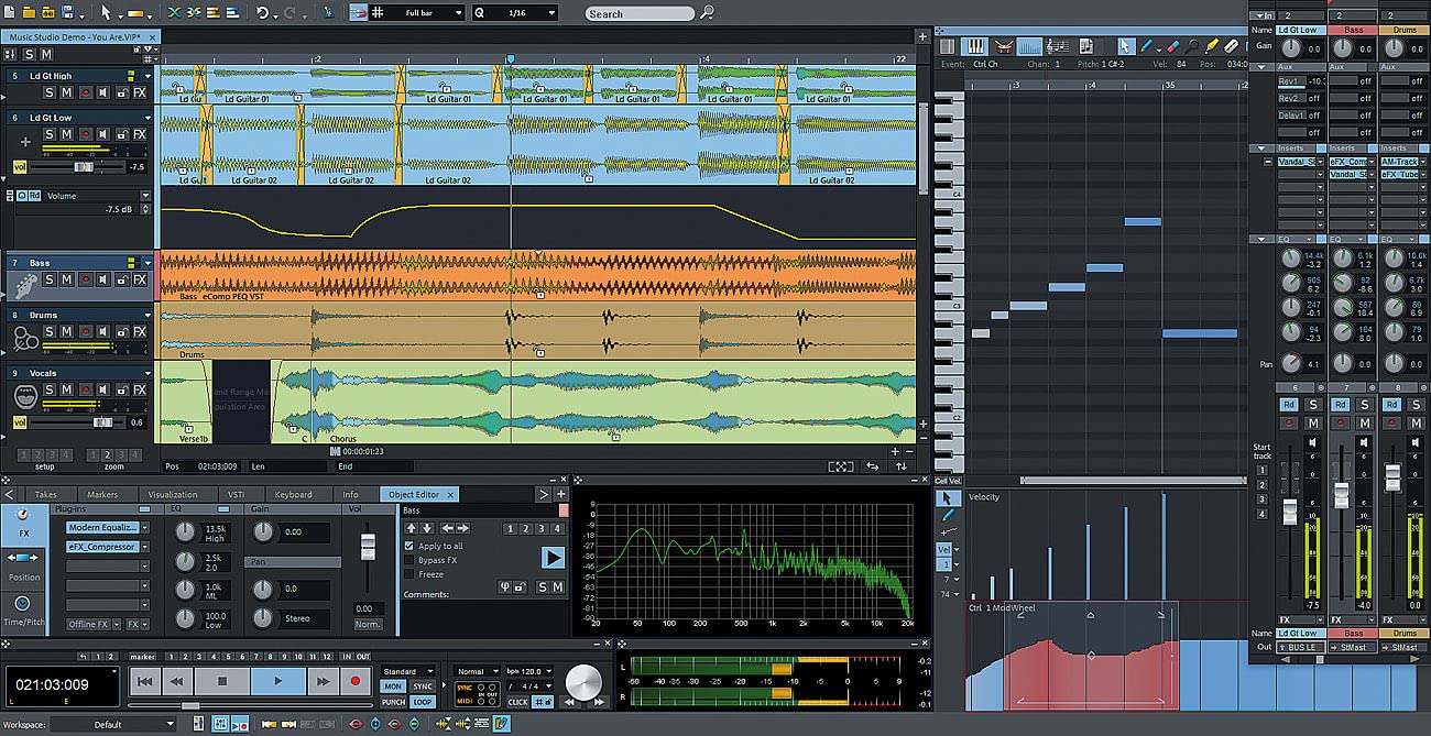 MAGIX Samplitude Music Studio 2022