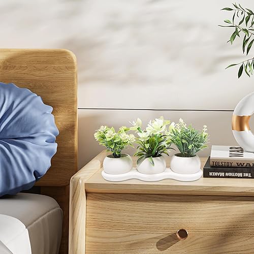 Miniatura 5 de Uguisu 1 plantas artificiales de interior, plantas artificiales pequeñas, decoración de escritorio, decoración de baño, decoración del hogar,