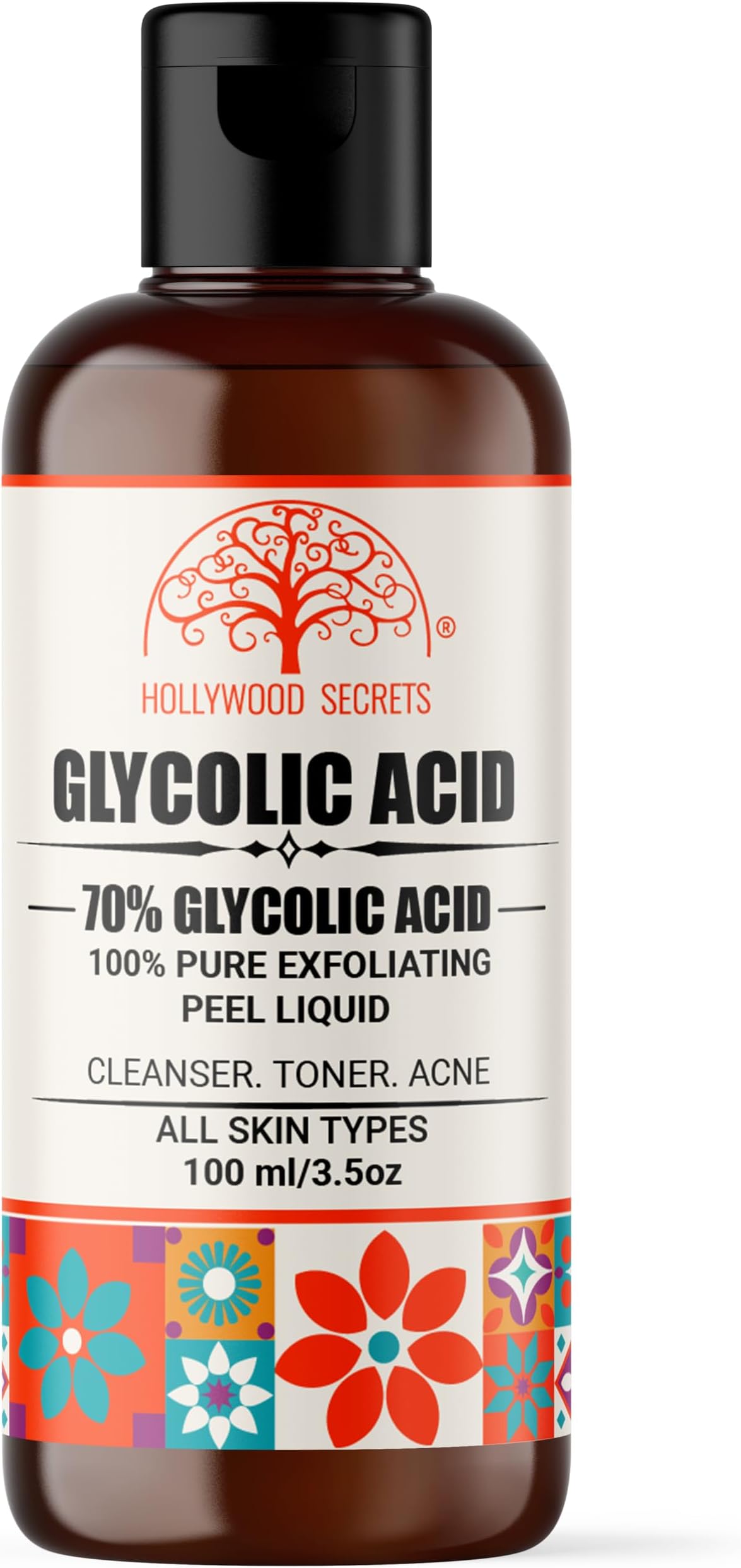 Premium Raw DIY 75% Glycolic Acid 100ml