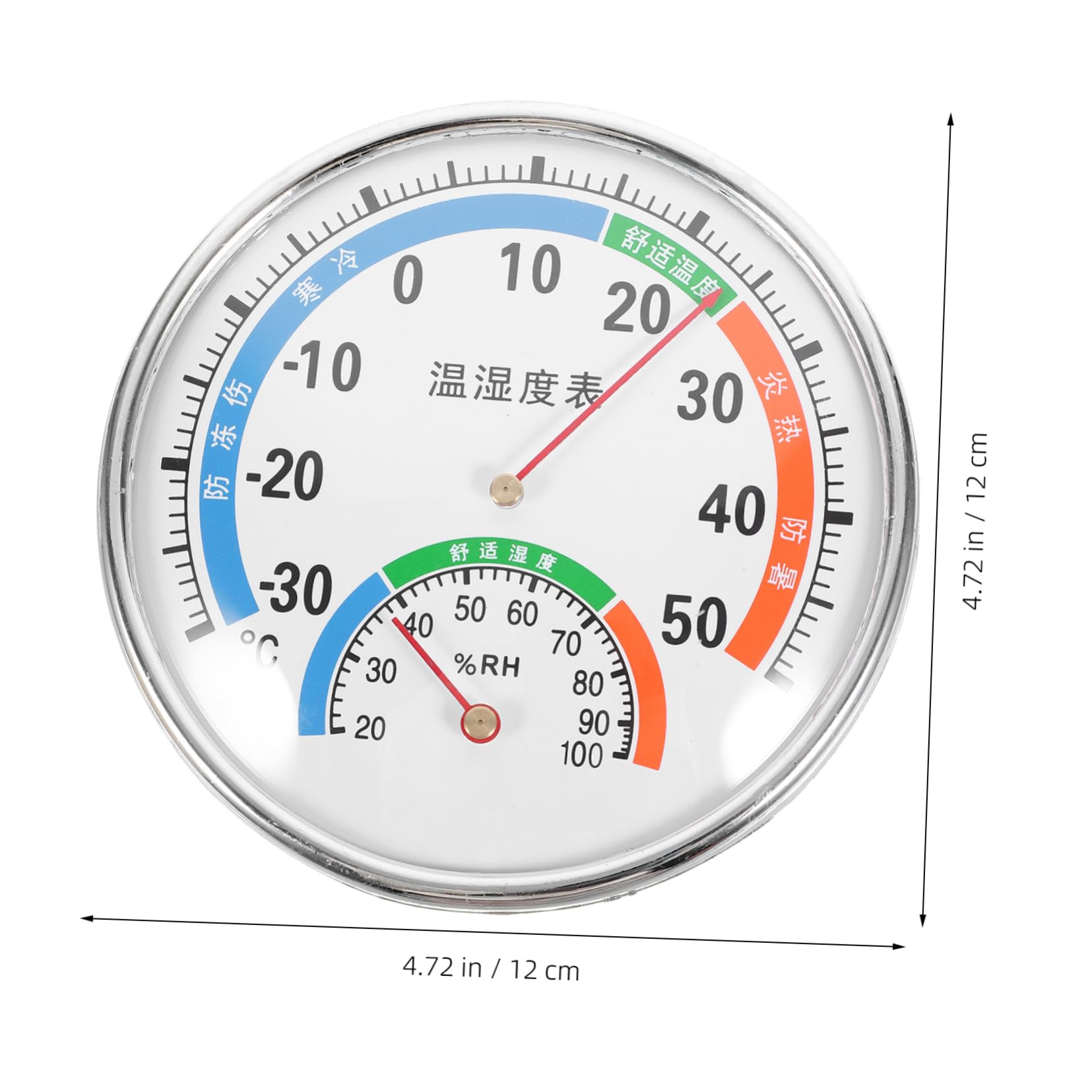 CORHAD -in-one Reptile Temperature Gauge Hygrometer and Hygrometer for Terrariums and Cages