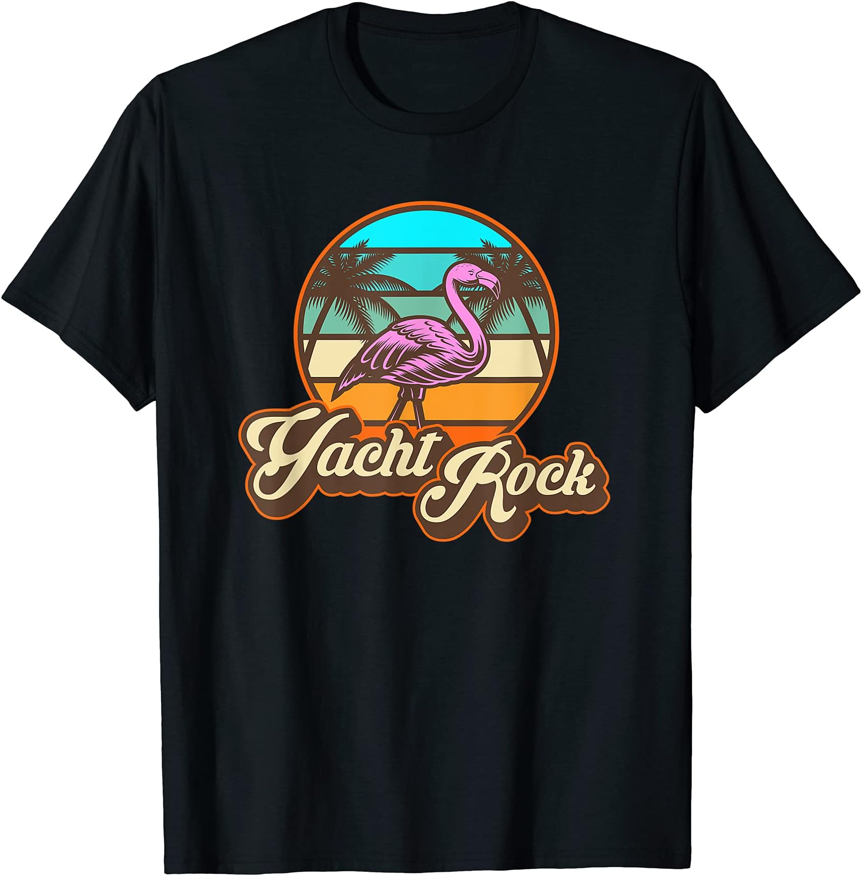 Threadtone Music Gifts and ApparelYacht Rock Forever T-Shirt 70s 80s Retro T-Shirt T-ShirtOEKO-TEX STANDARD 100
