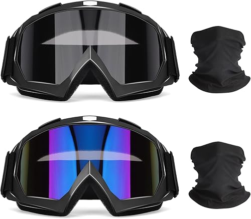 Miniatura 1 de OXG - Gafas para motocicleta, cuatrimoto y bicicleta de motocross, gafas de motocicleta para hombres, gafas de motocross, gafas de esquí, protección