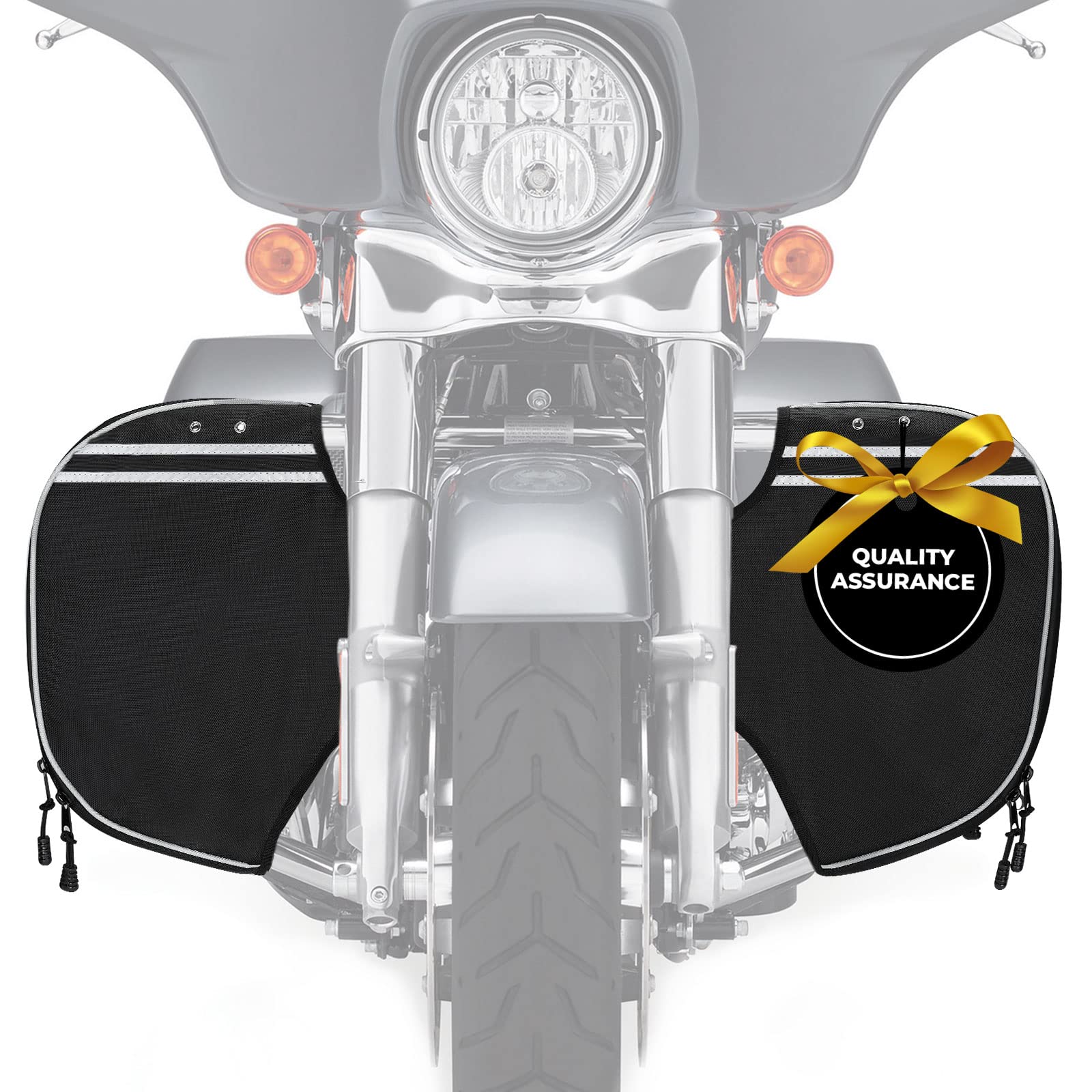 Buy kemimoto Street Glide Soft Lowers Chaps, Motorcycle Leg Warmers for