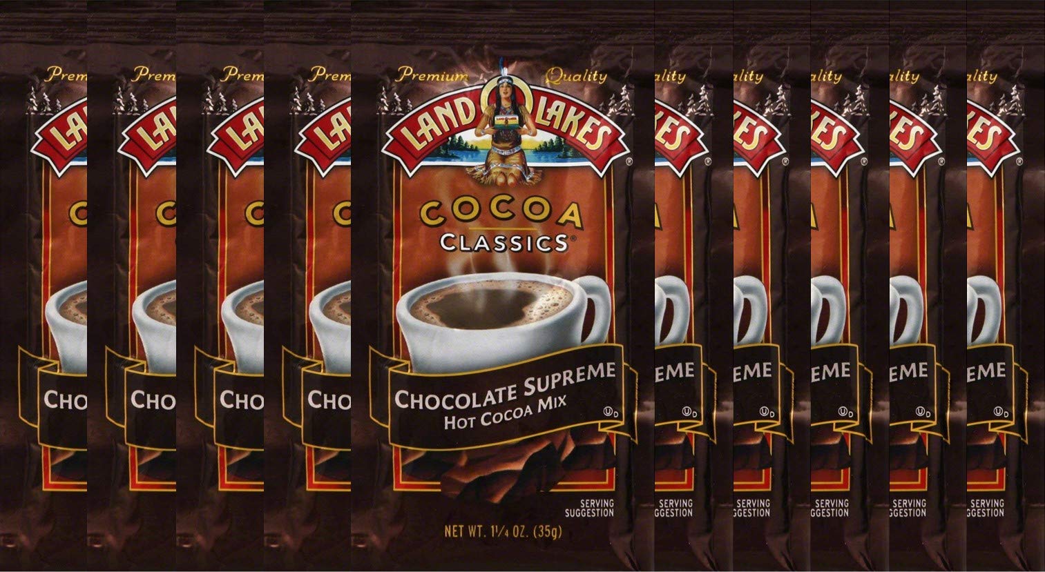 Amazon.com : Land O' Lakes Hot Cocoa Mix, Chocolate Supreme, 1.25