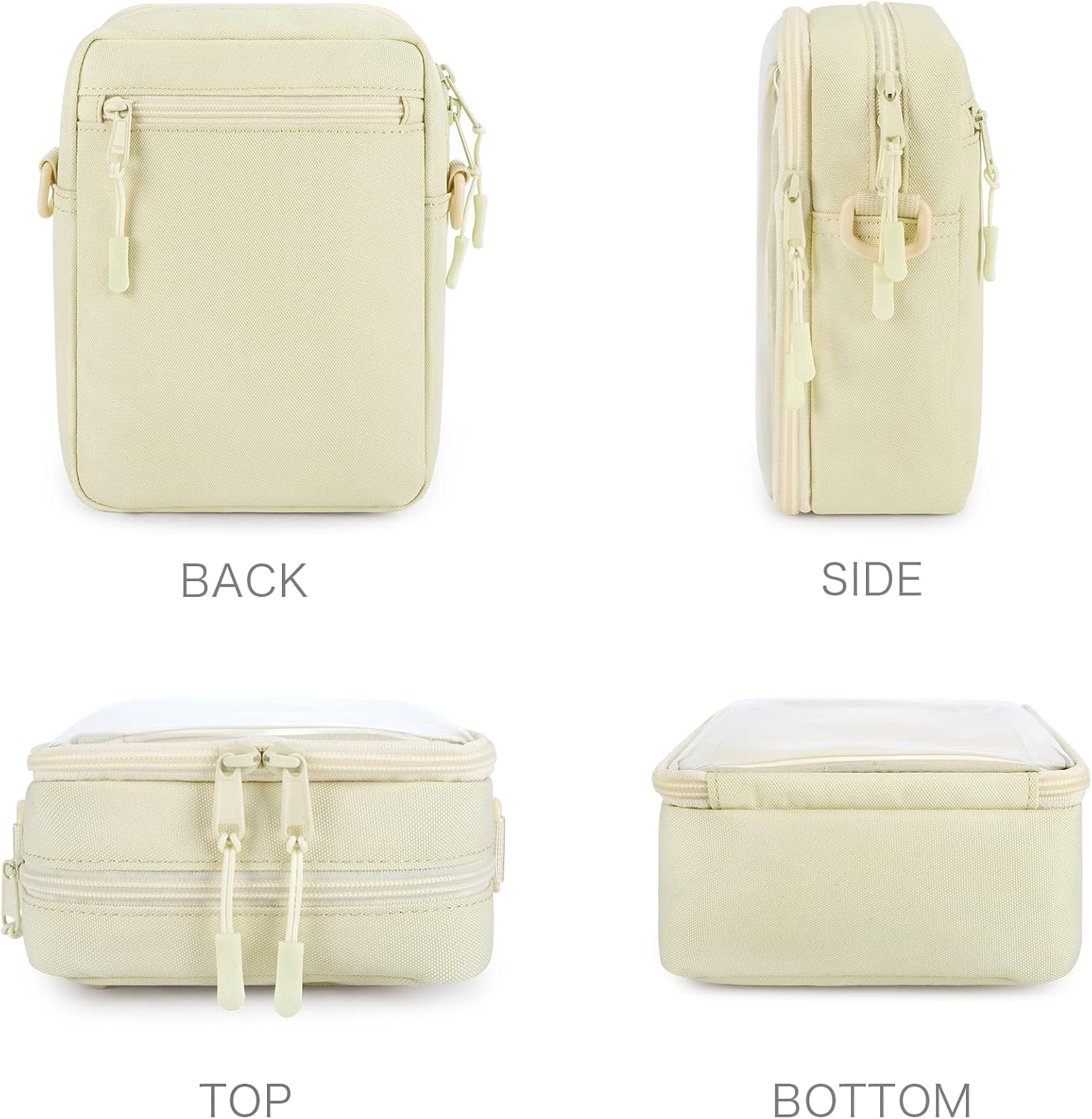 STEAMEDBUN Ita Bag Crossbody Small Pin Display Bag with Insert - Image 6