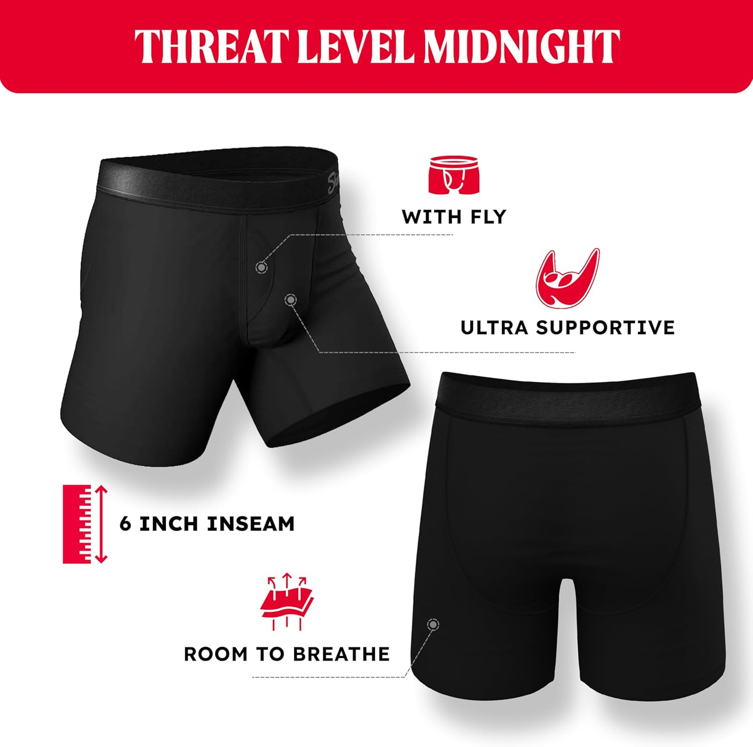 Shinesty Ball Hammock Boxer Brief - Pouch Underwear For Men with Fly - Image 8