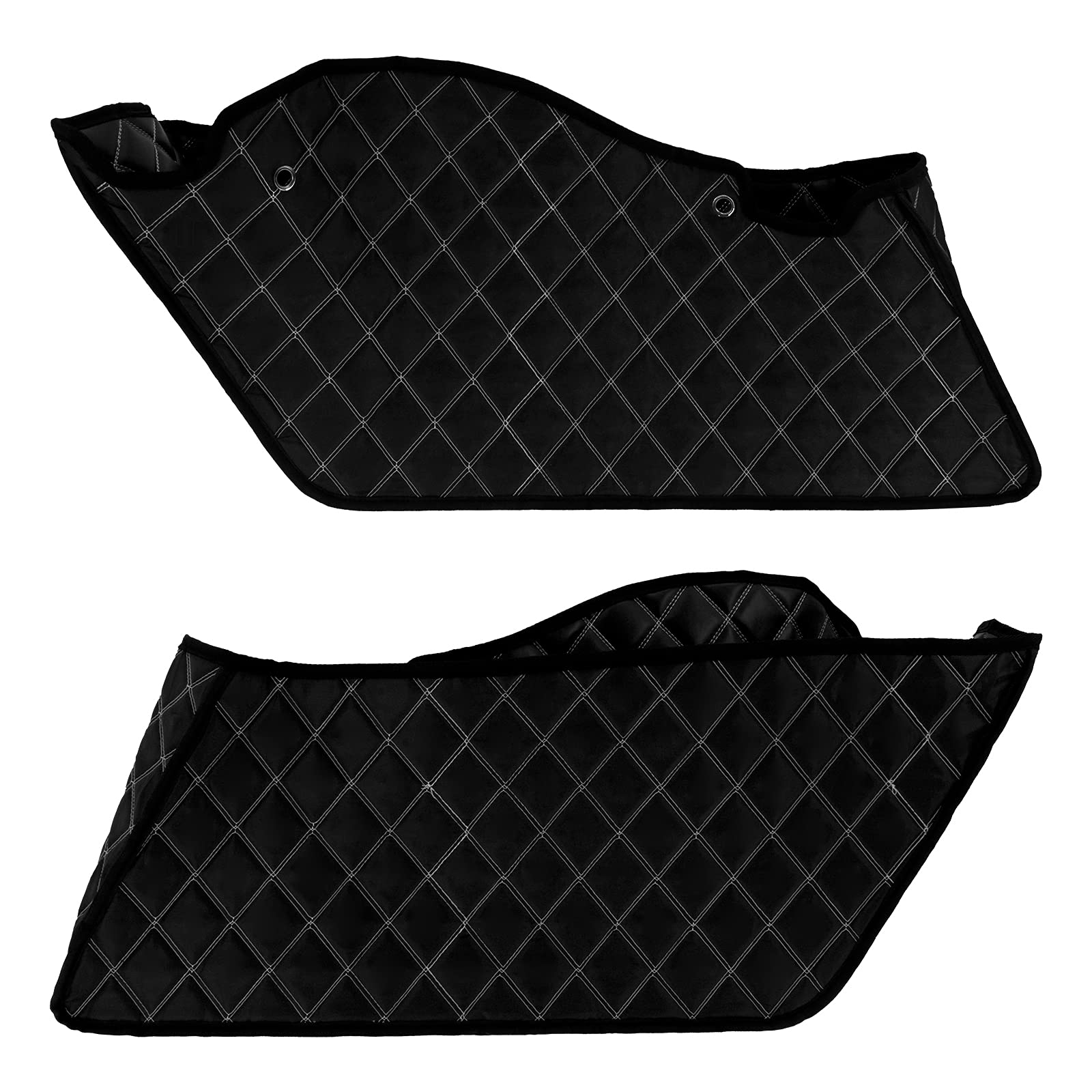 HCmotorku Motorcycle Drop-in Saddlebag Liners Non-Stretched Non-Tapered Fits for Harley Facotry Saddlebag Bottoms Touring Road King Road Glide Street