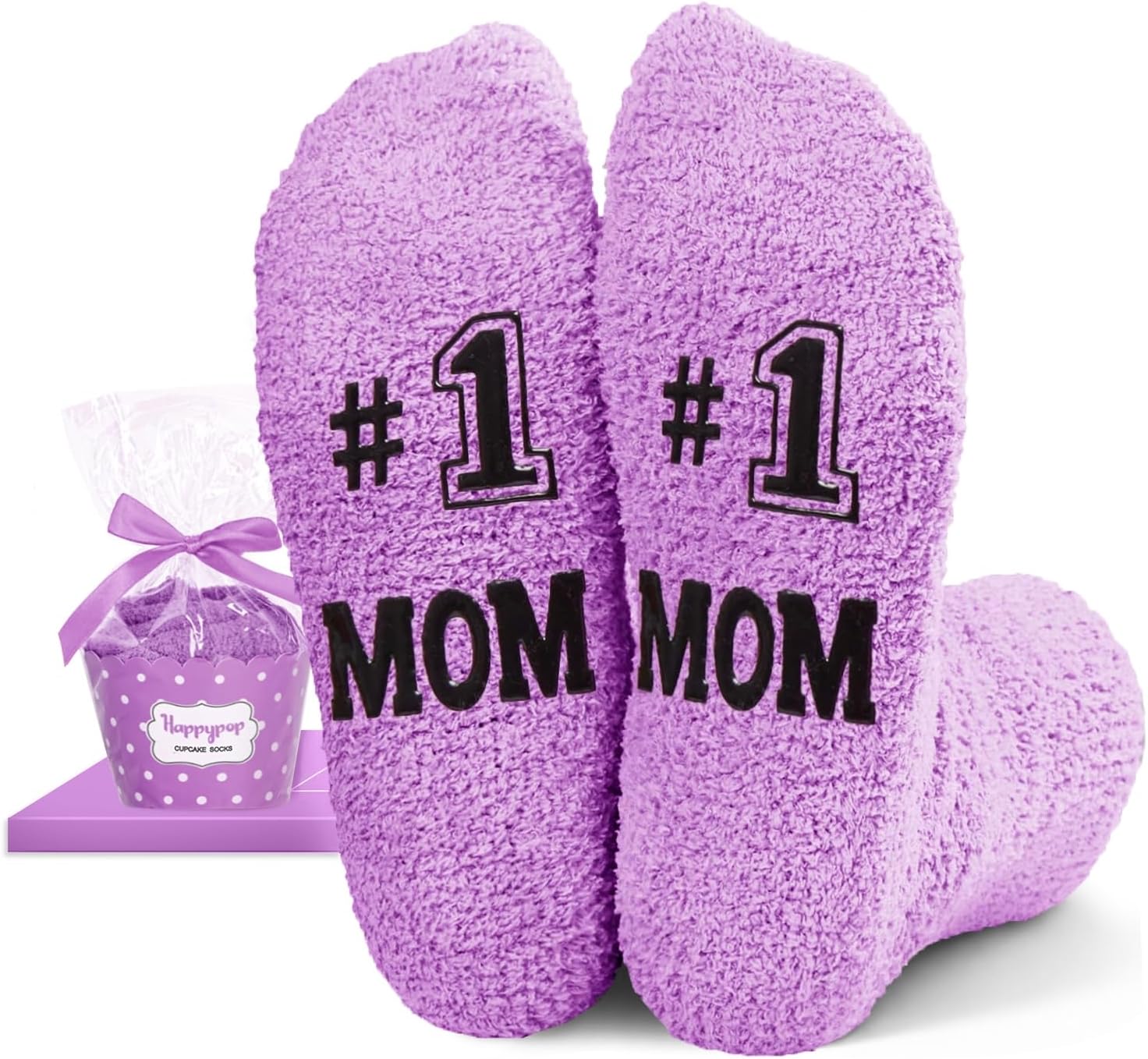 HAPPYPOP Mothers Day Gifts for Mom - Best Gifts for Elderly Mom, Mama Mother Socks, Stocking Stuffers