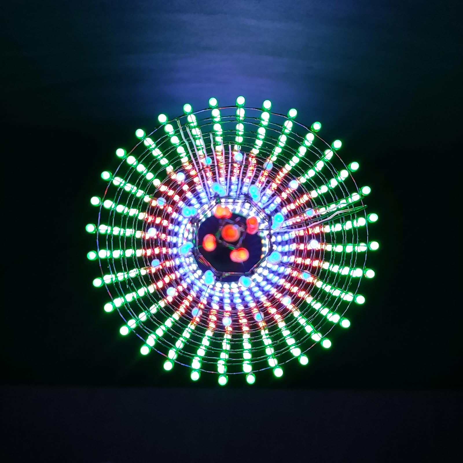GZT-64D 1 Meter Led Canton Tower Modell DIY Elektronik Kit, LED Würfel Modell Handgemachtes Lötprojekt Kit (GZT-64D-KIT)
