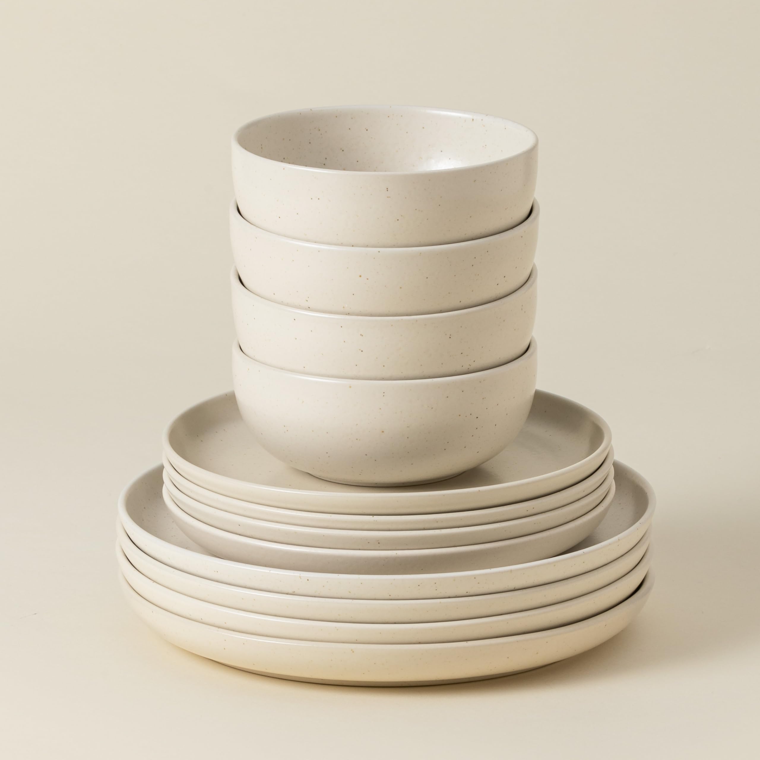 Amazon.com | Casafina Ceramic Stoneware 12-Piece Place Setting