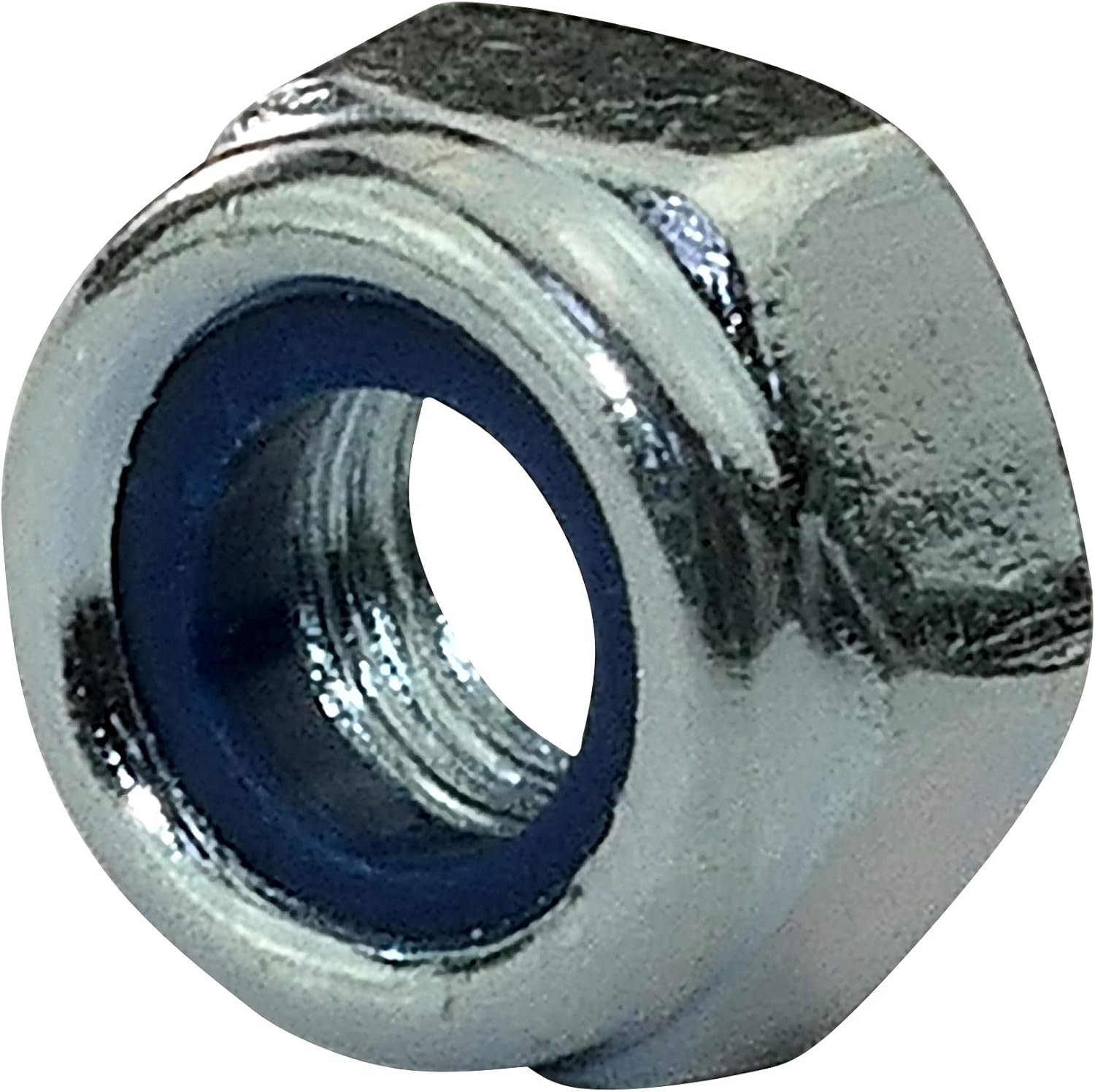 Tuercas Hexagonales Autoblocantes De Acero Inoxidable M5 A2-70 DIN 985, Paquete De 20, Tuercas Antivibración Para Pernos Y Tornillos | En Línea