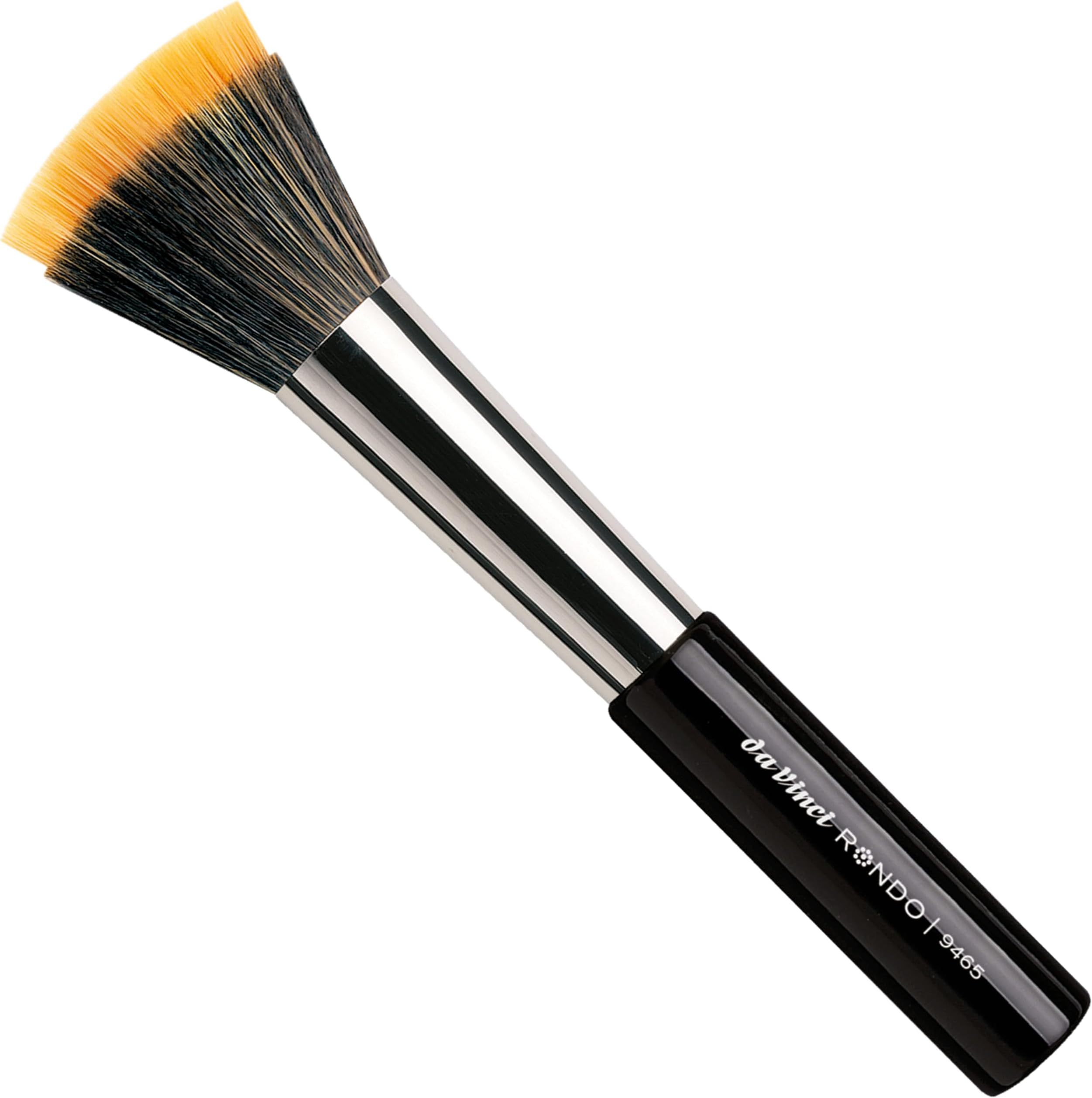 da VinciFOUNDATION BRUSH - POWDER BRUSH - STIPPLING BRUSH 2in1 / vegan / synthetic fibre / handmade in germany