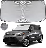 Vista 112 de KAYZT Parasol para parabrisas para Toyota Camry 2012-2017 LE XLE Hybrid SE XSE Sedan plegable, accesorios de ajuste personalizado para ventana