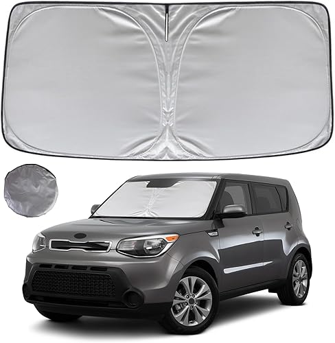 Miniatura 112 de KAYZT Parasol para parabrisas para Toyota Corolla Hybrid Sedan 2020-2025 2026 (no para Corolla Cross), plegable, accesorios de ajuste personalizado