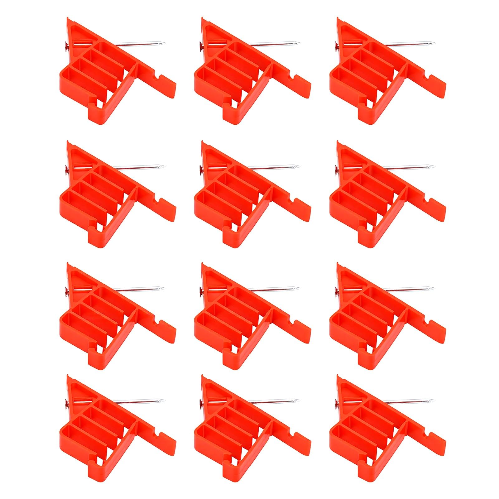 Cocoarm Clips de Gestion des Câbles 100 Pièces avec Clous en Acier,