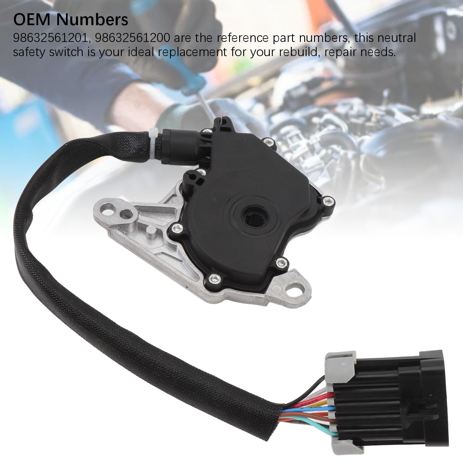 Yctze Interruttore di Sicurezza Neutro Multifunzione OEM 98632561201 per 986 987 911 996