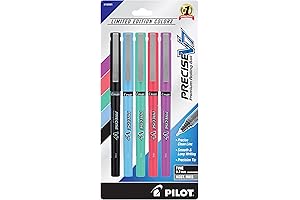 PILOT V7 Precise RT Liquid Ink Roller Ball Stick Pens