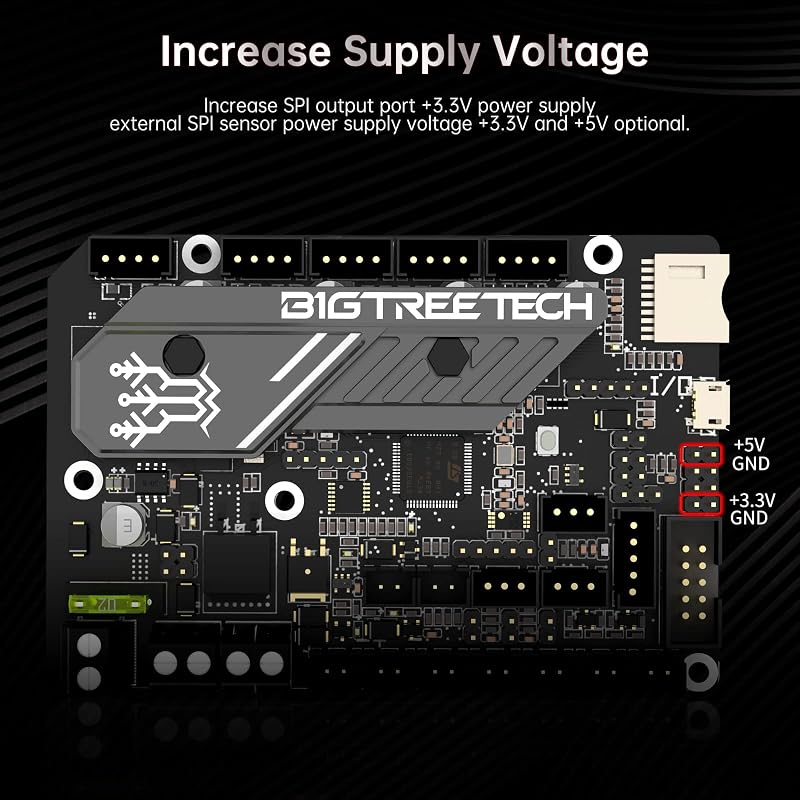 BIGTREETECH SKR Mini E3 V3.0 Ender 3 csendes alaplap 32bit 3D nyomtató vezérlő