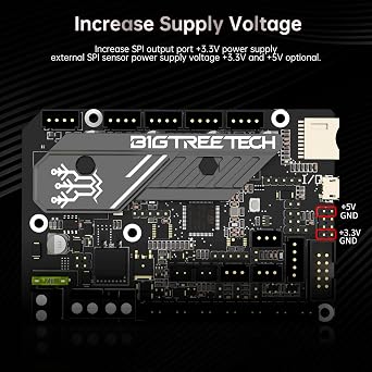 BIGTREETECH SKR Mini E3 V3.0 Control Board with TMC2209 UART Stepper Driver New Upgrade 32Bit 3D Printer Silent Board for Ender-3, Ender3 Pro, Ender-3 V2 3D Printer
