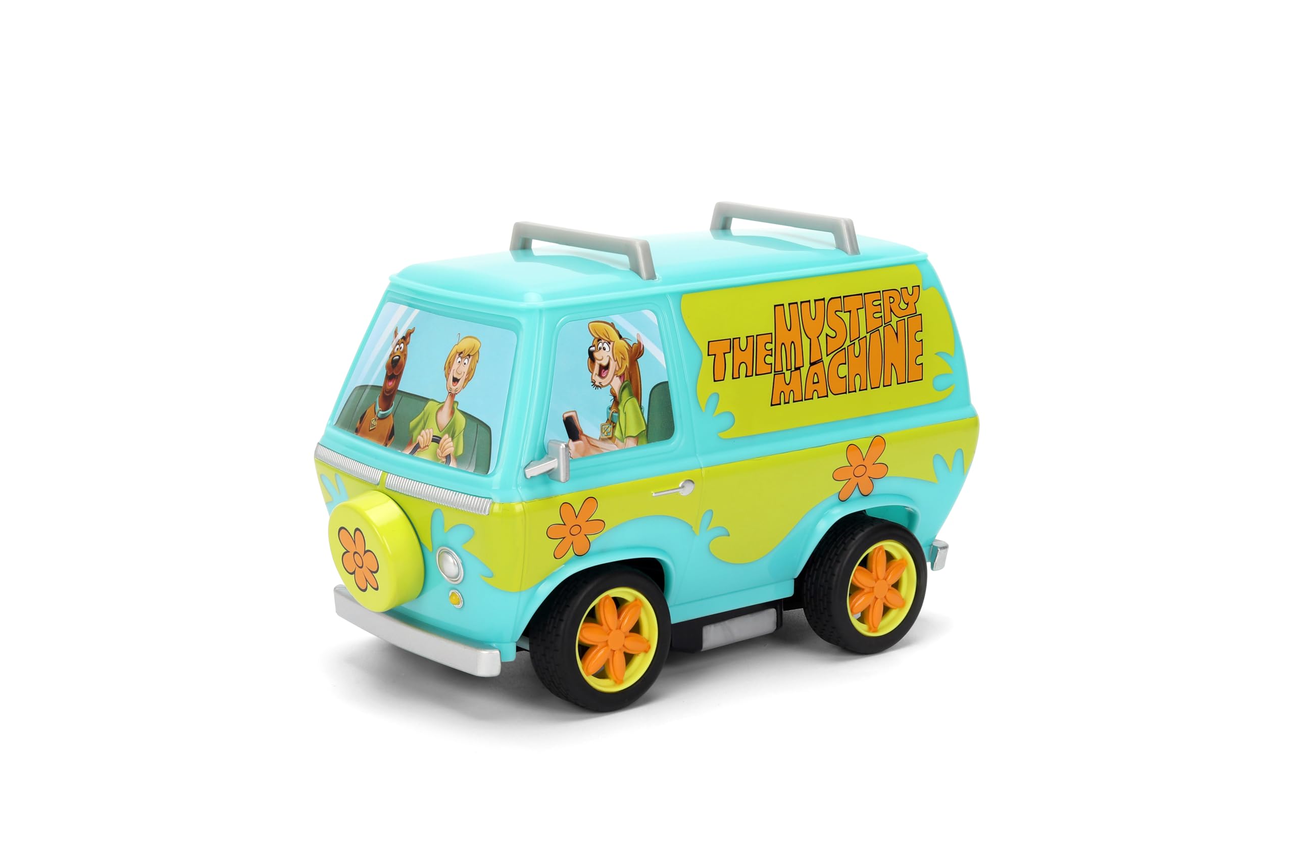Jada Giocattoli - Scooby-Doo - Macchina misteriosa in scala 1:24 R/C - Veicolo radiocomandato - Iconico da collezione