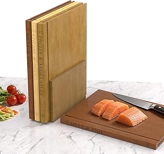 Book Book Cutting Board Set