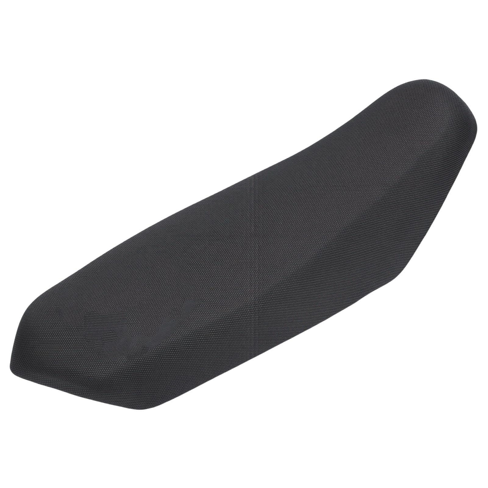 PU Leather Motorcycle Seat Cushion High Durability Black