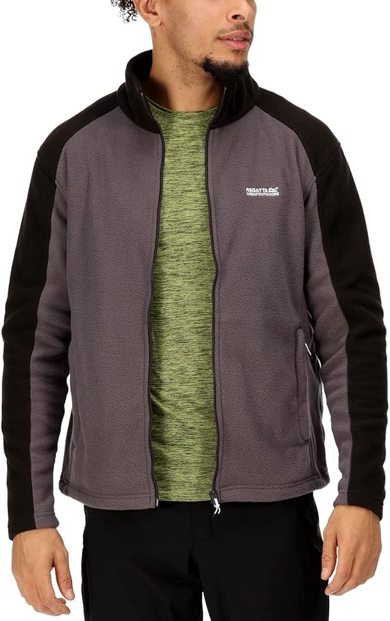 Polaire Technique Homme Regatta POLAIRE FULL ZIP HEDMAN II Gris Sport