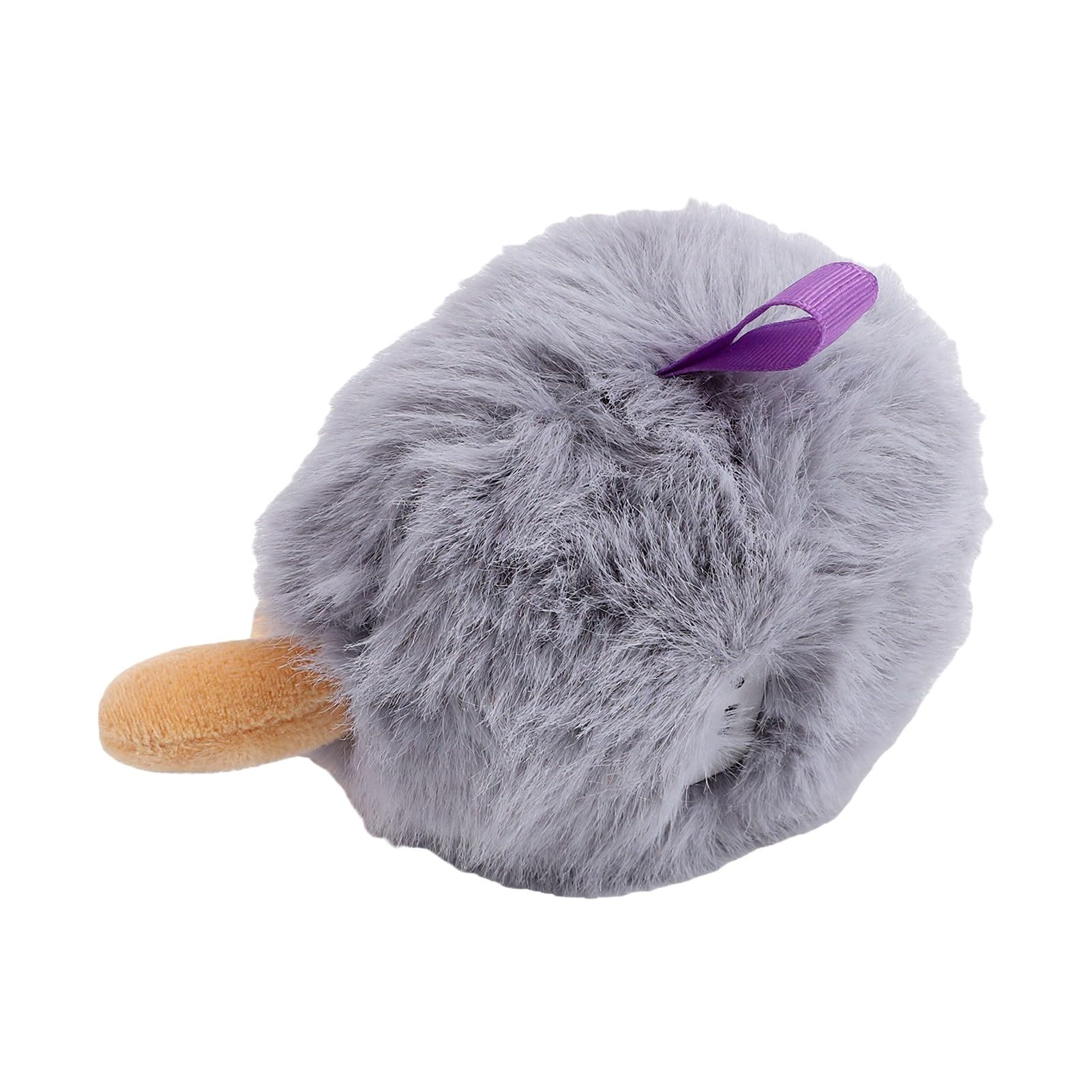 POENVFPO Juguete de Peluche Inteligente AI, Animal de Peluche de Aprendizaje Interactivo con Reconocimiento de Voz de 66 Idiomas para Niños a Partir de 3 Años (Grey)