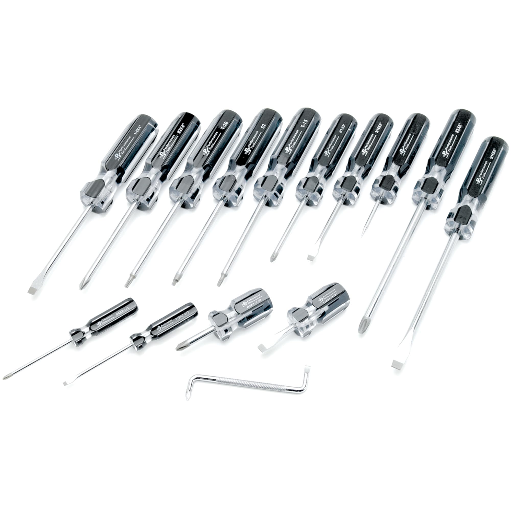 ルート・ビーProfessional Series 漆黒 １３本セット Amazon.com: Performance Tool W80015 15-Piece Screwdriver Set