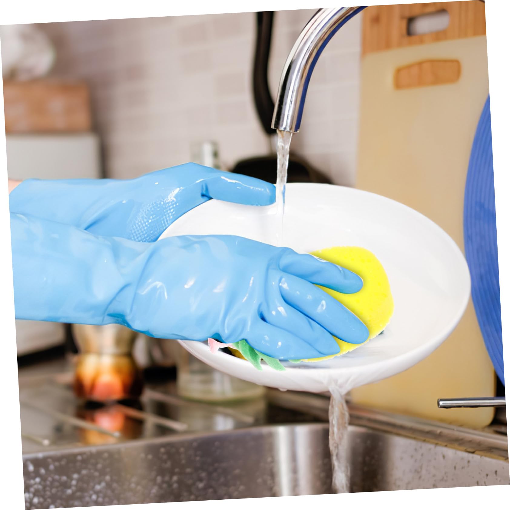 Homoyoyo 4pièces Éponges Vaisselle Récurantes Écologiques Forme Fruits Absorbantes Et Pratiques pour Cuisine Nettoyage De Vaisselle Plans De Travail Et Surfaces Diverses