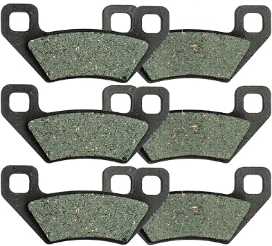Front and Rear Brake Pads replacement for Arctic Cat 700 HI EFI 4x4 2009-2010