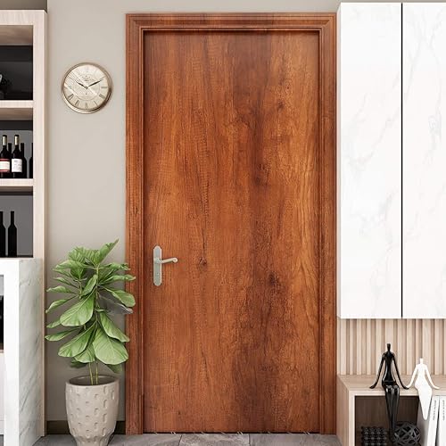 Miniatura 4 de YENHOME Papel tapiz extraíble de grano de madera rústica extraíble de 24 x 393 pulgadas, papel de contacto autoadhesivo para encimeras, armarios,