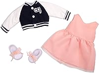 Vista 2 de Our Generation - Terry - Muñeca de 18 pulgadas - Cabello rubio y ojos azules - Traje de moda retro - Juego de simulación - Juguete para niños de 3