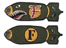 Dropping F Bomb Morale Tactical Patch [2PC Bundle -3.5 x 1.0 -Hook Fastener-FB 8,10]