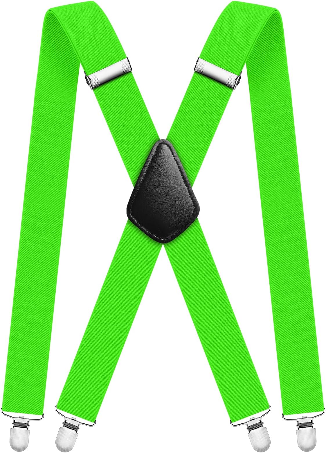 Mens Braces, Mens Suspenders with Strong Metal Clips, 3.5cm Wide Heavy Duty Suspenders for Men Women Business Wedding Casual