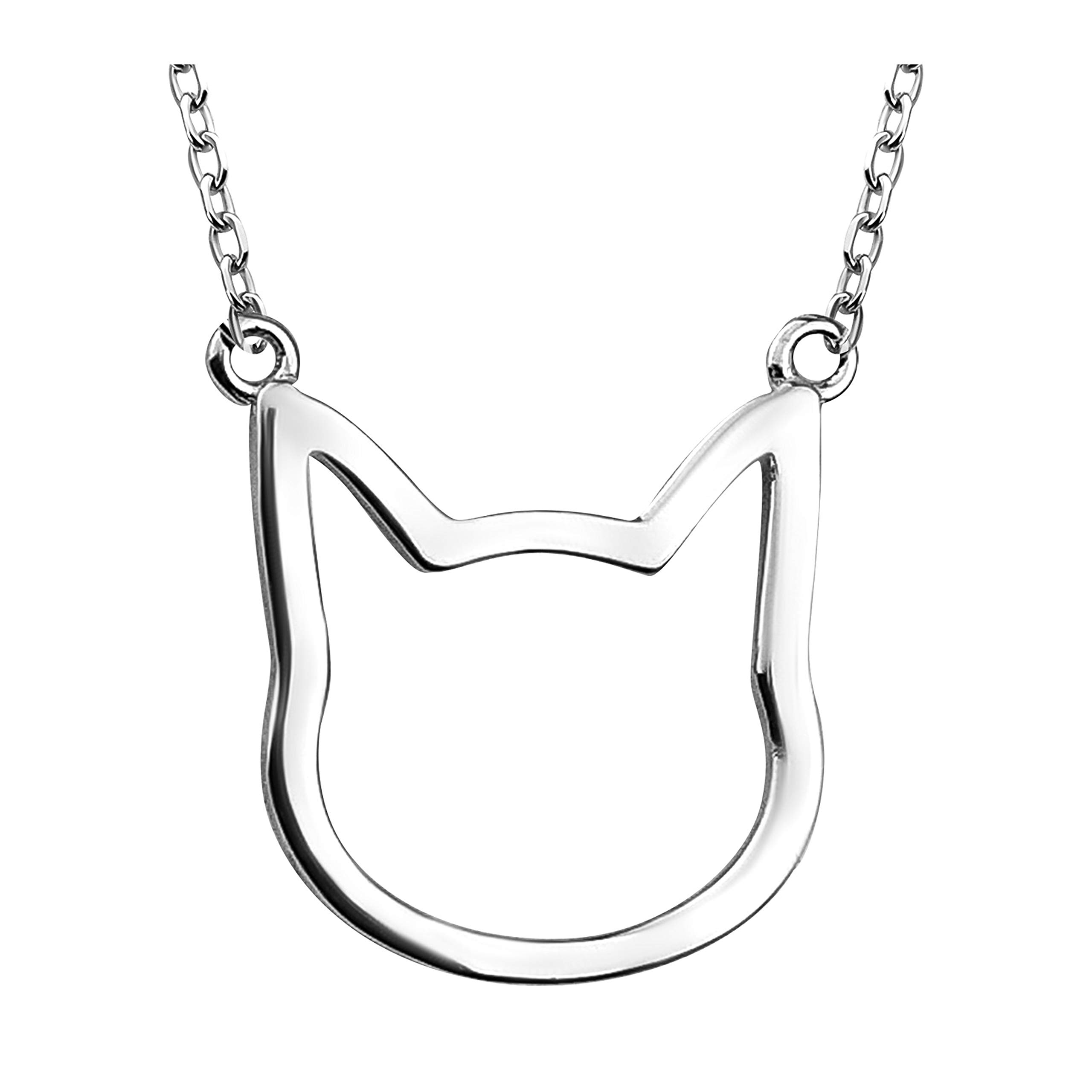 Sofia MilaniWomen's Necklace 925 Silver - Cat Pendant - 50291