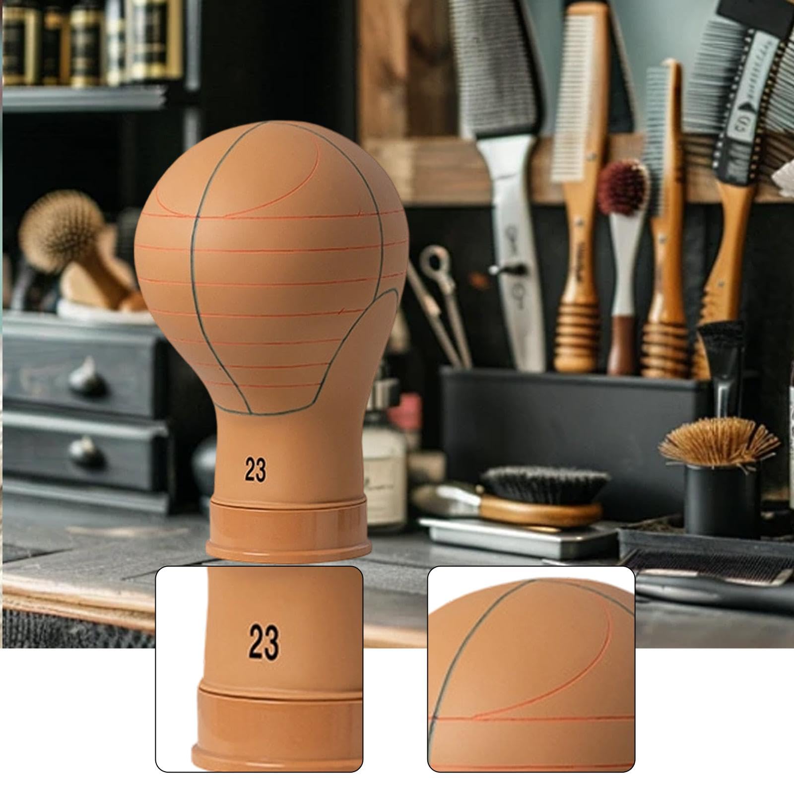 Testa di manichino modello testa di manichino inseribile supporto per parrucca professionale, supporto per pratica di styling salone casa creazione di, L