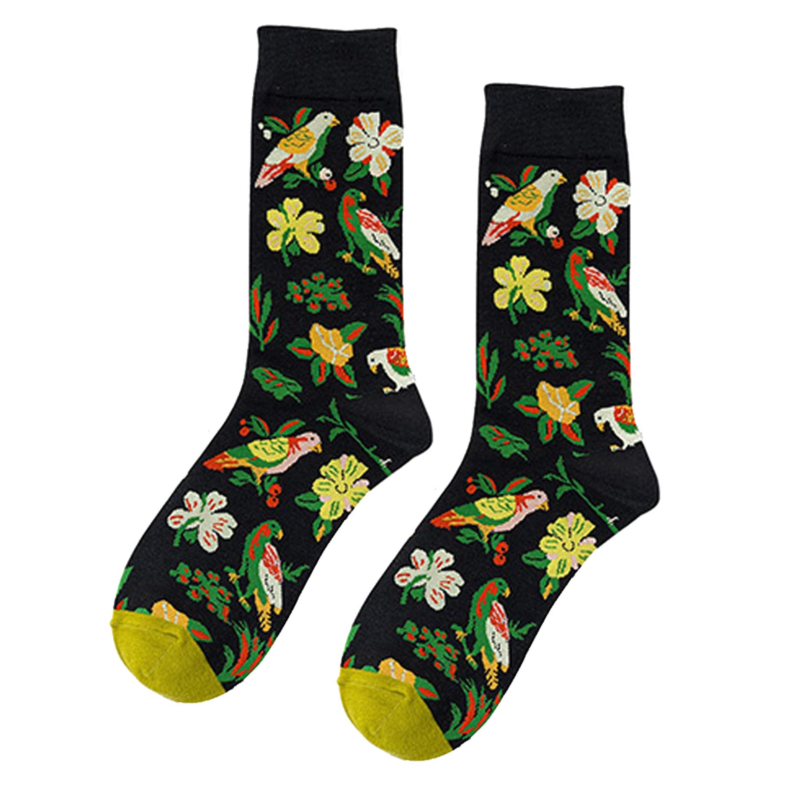 Zehensocken für Frauen, 5/10 Paar, Bunte lustige Socken für Männer, Bunte Socken für Männer, Paare, Lange Baumwollsocken mit lustigen Mustern, kuscheliges, Größe