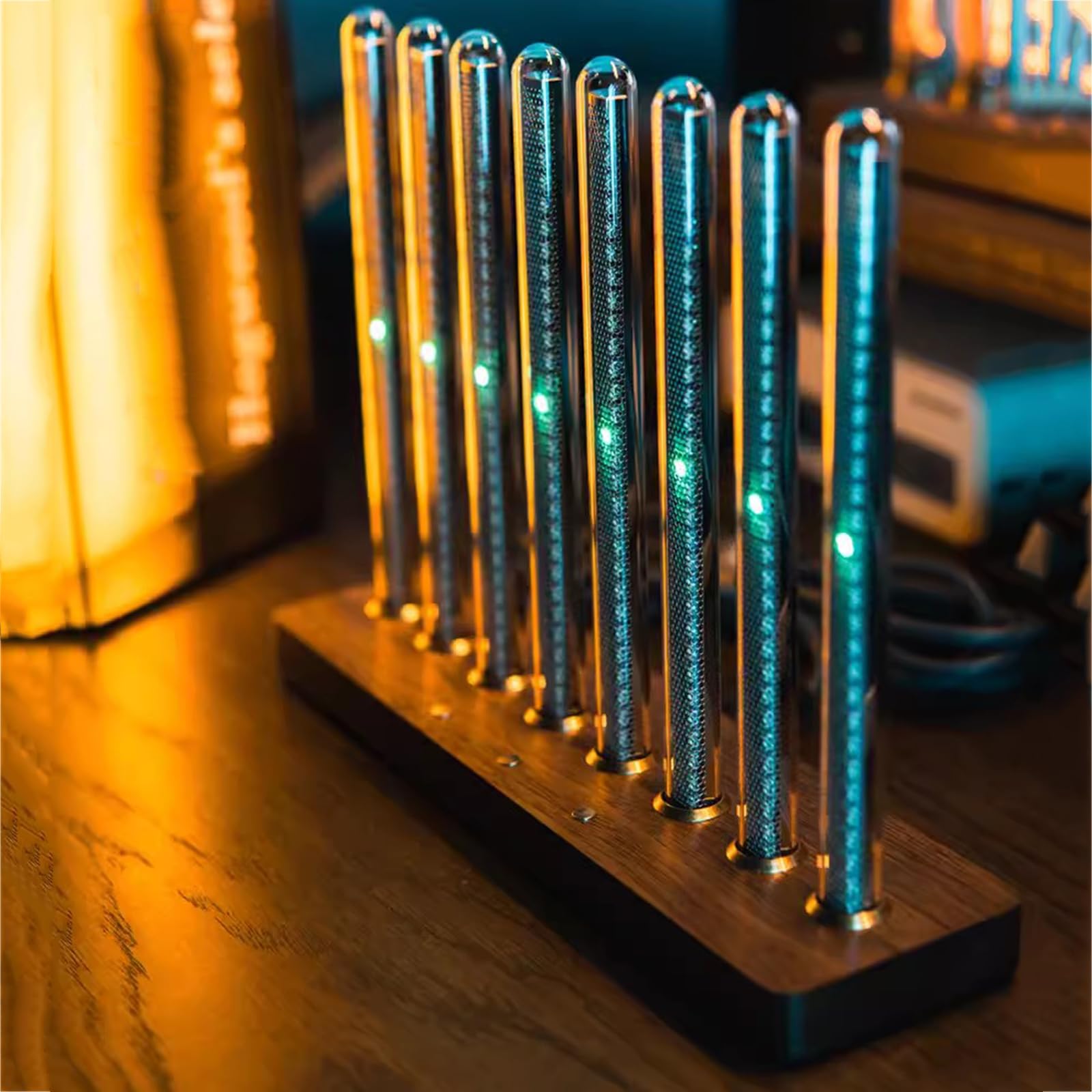 USB Sound Activated Light Audio Spectrum Analyzer LED Light Bar - RGB ...