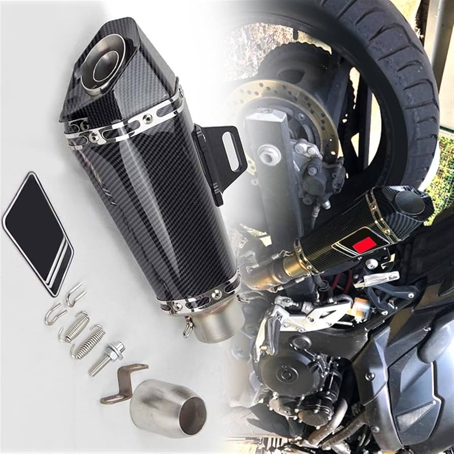 バイクマフラー カワサキ用 Zx6r Z900 Z1000 オートバイの排気