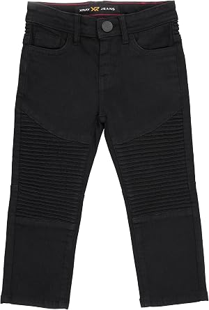 X RAY Boys Distressed Jeans 2T-16, Big Boy & Little Kids Stretch Slim Fit Pants, Ripped Denim Jeans for Boys