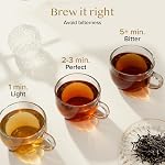 VAHDAM, Feuilles de thé noir pour le petit déjeuner (340g | 170+ Coupes) Forte, riche & Thé aromatique à feuilles longues, Thé noir le plus fin du monde - Brew chaud, thé glacé, thé Kombucha Meilleure longue feuille grade