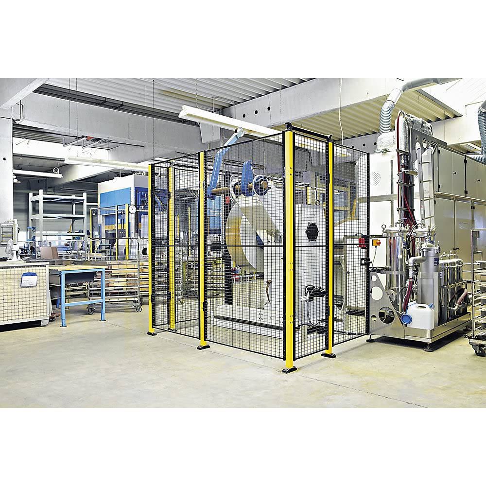 Maschinenschutzgitter X-GUARD CLASSIC | Wandelement | Höhe 1900 mm | Breite 1500 mm
