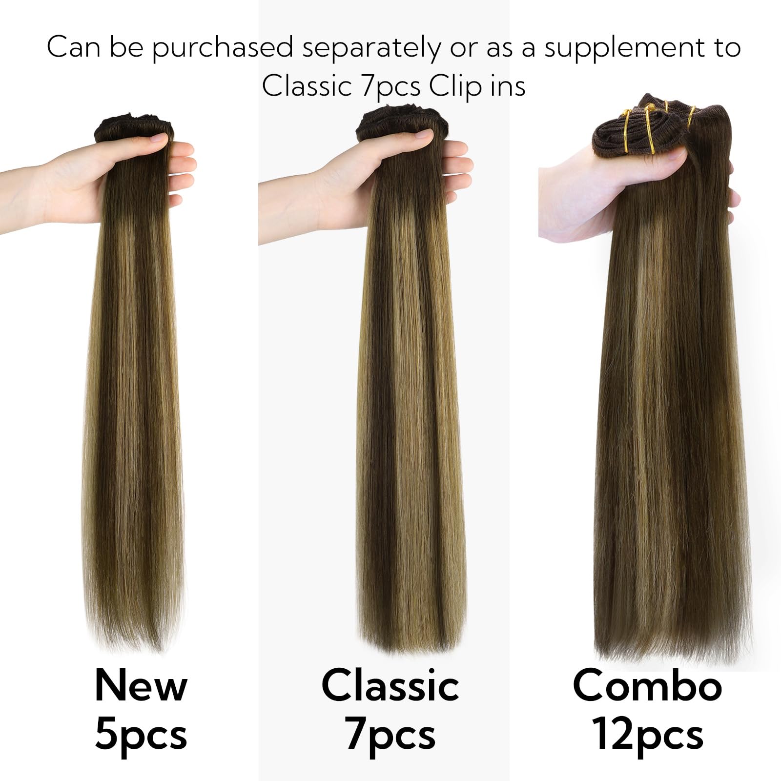 hotbanana Clip in Hair Extensions - Image 3