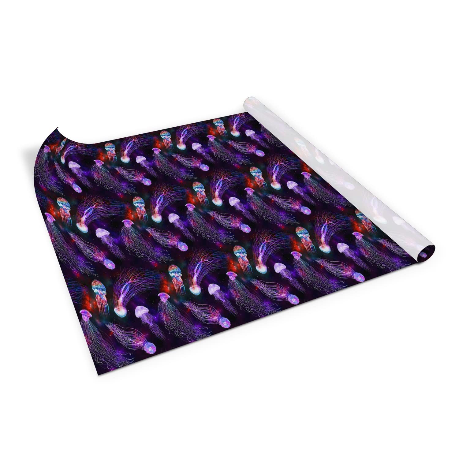 Autocollant décoratif méduse d'espace 100x50 cm pour changer l'ambiance d'une chambre