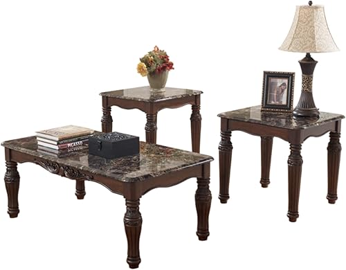 granite coffee table and end tables